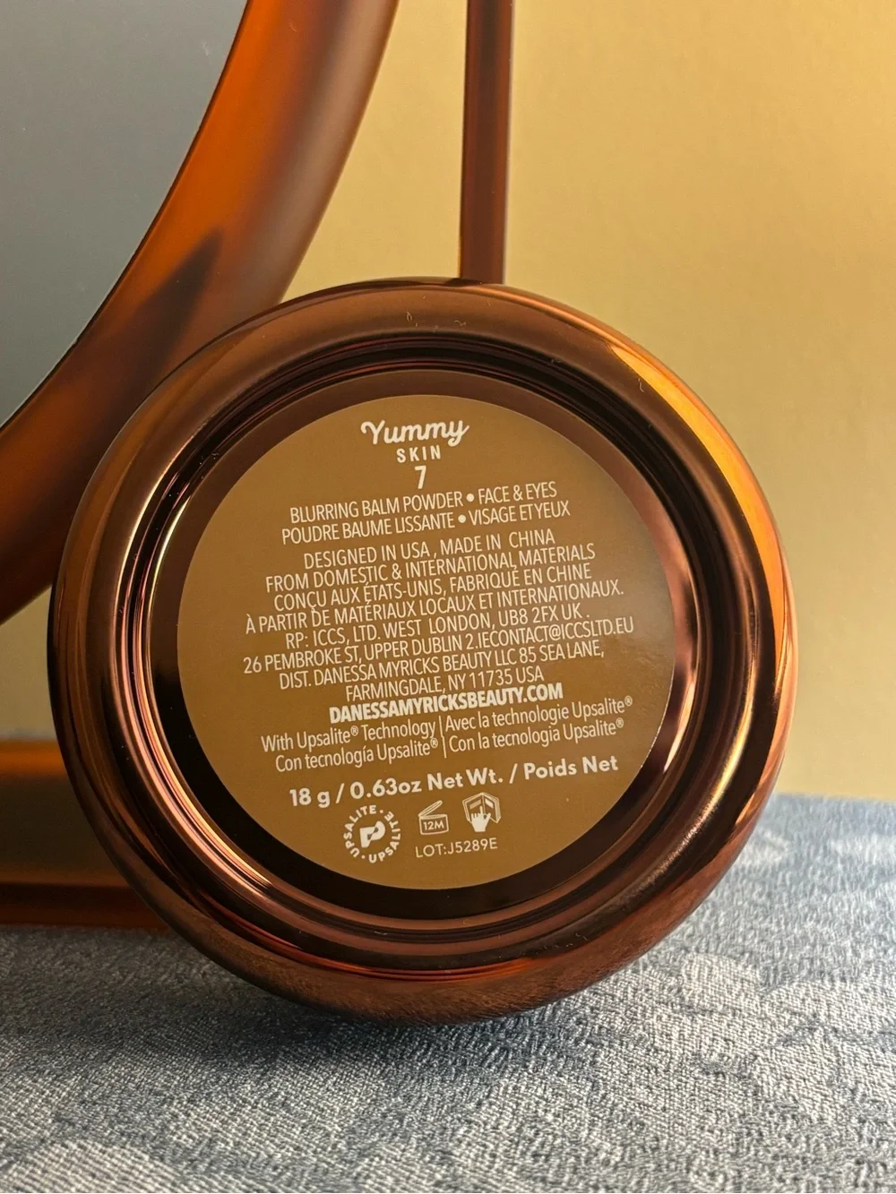 Danessa Myricks Yummy Skin Blurring Balm Powder  (Shade 7)